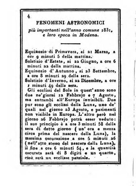 Almanacco di corte