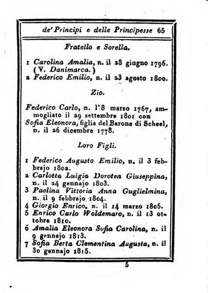 Almanacco di corte