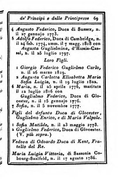 Almanacco di corte