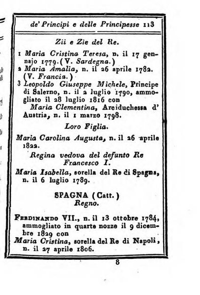 Almanacco di corte