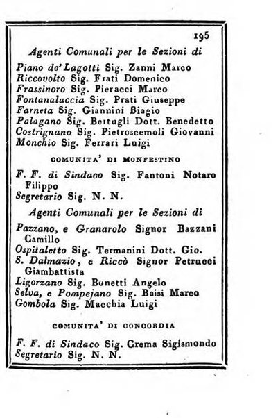 Almanacco di corte