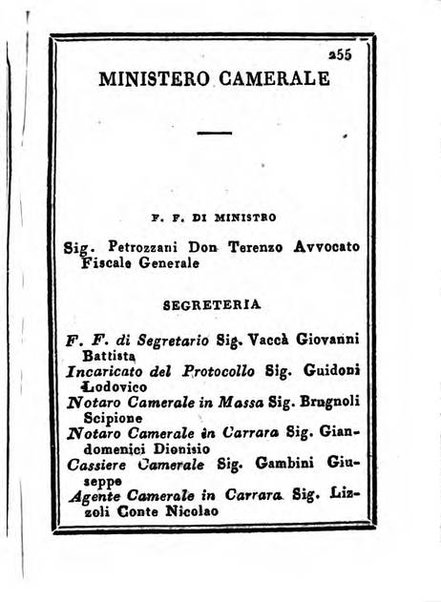 Almanacco di corte