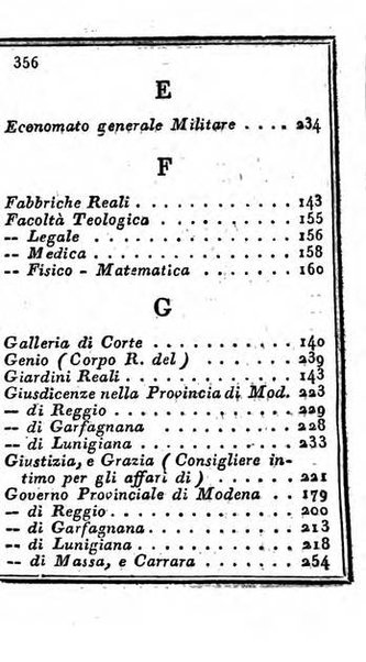 Almanacco di corte