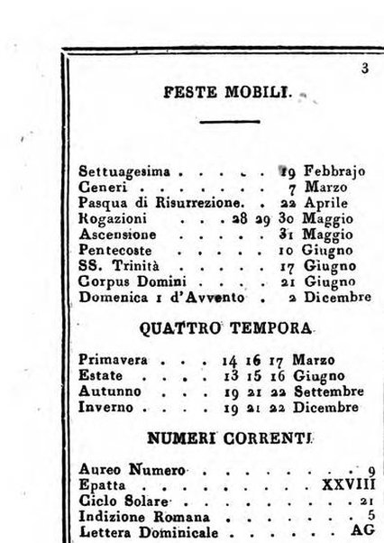 Almanacco di corte