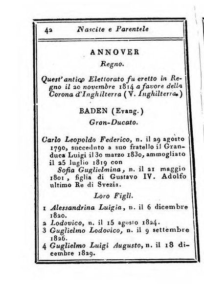 Almanacco di corte