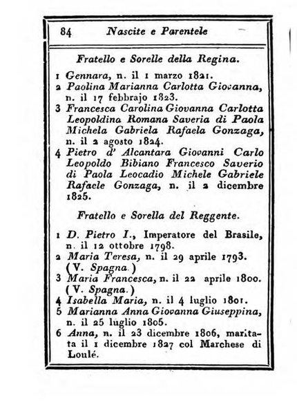 Almanacco di corte