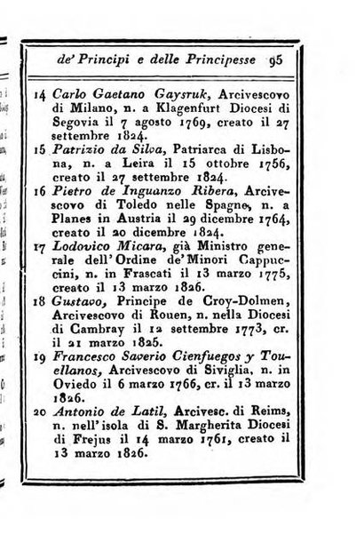 Almanacco di corte