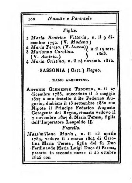 Almanacco di corte