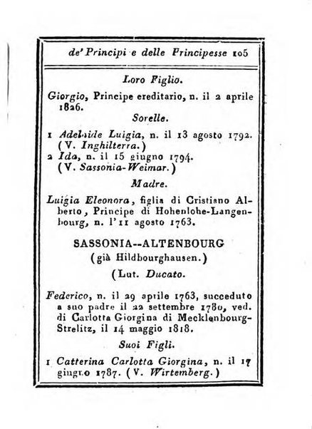 Almanacco di corte