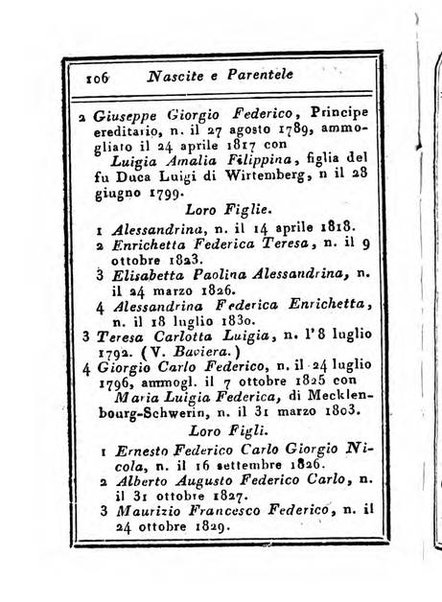 Almanacco di corte