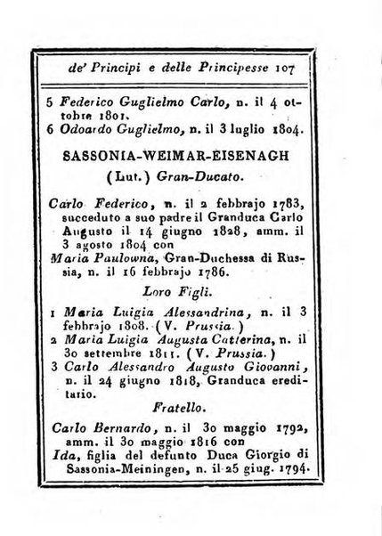 Almanacco di corte