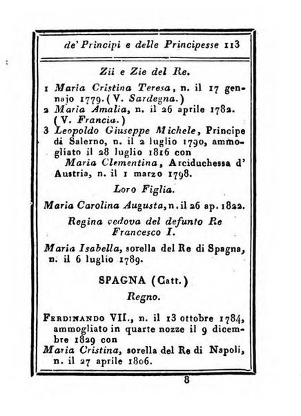 Almanacco di corte