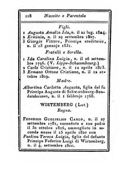 Almanacco di corte