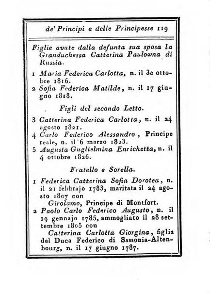 Almanacco di corte