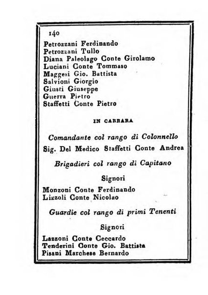 Almanacco di corte