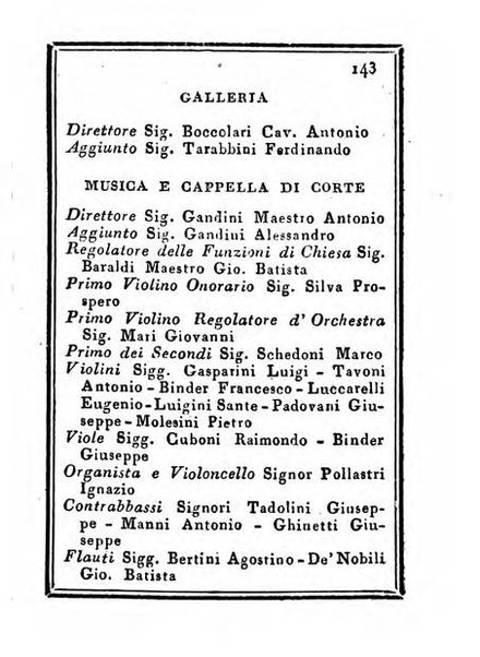 Almanacco di corte