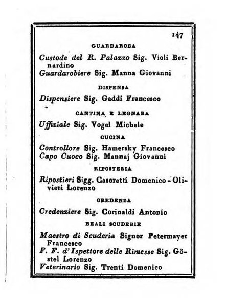 Almanacco di corte