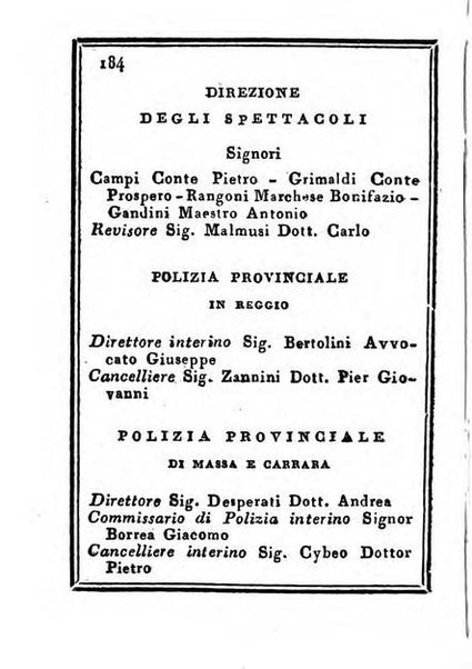 Almanacco di corte