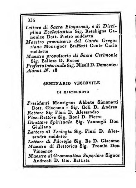 Almanacco di corte