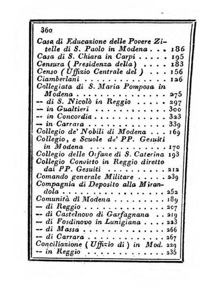 Almanacco di corte