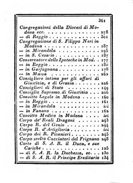 Almanacco di corte