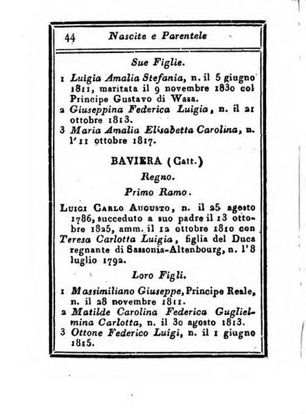 Almanacco di corte