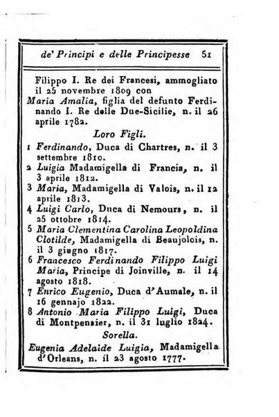 Almanacco di corte