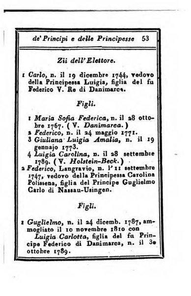 Almanacco di corte