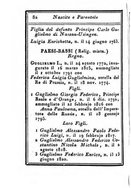 Almanacco di corte