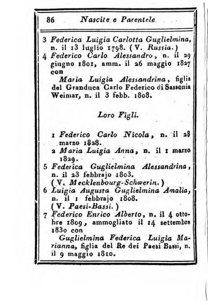 Almanacco di corte