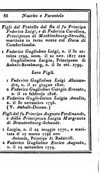 Almanacco di corte