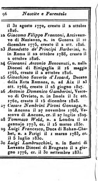 Almanacco di corte