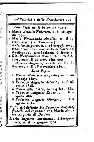 Almanacco di corte