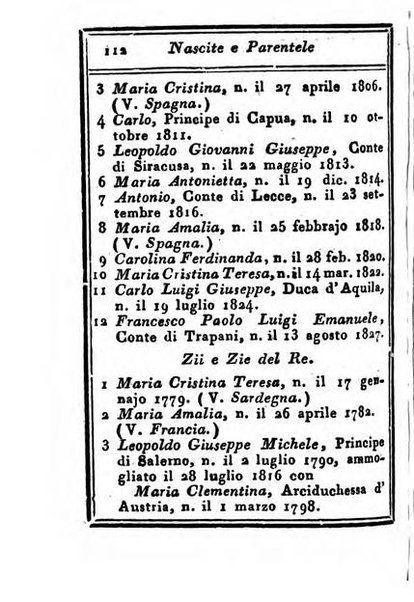 Almanacco di corte