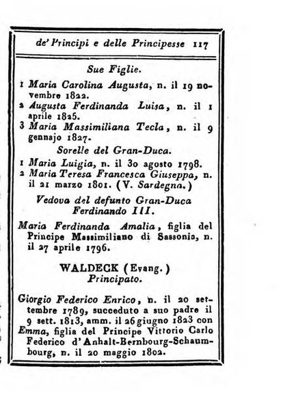 Almanacco di corte