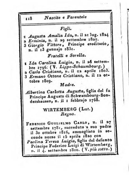 Almanacco di corte