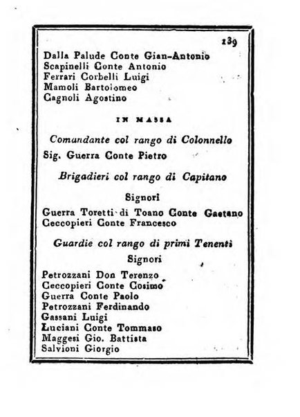 Almanacco di corte