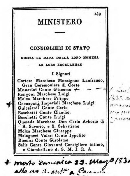 Almanacco di corte