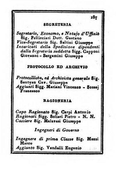 Almanacco di corte