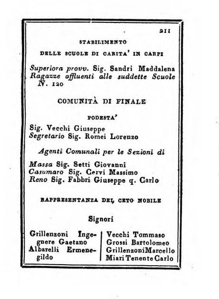 Almanacco di corte