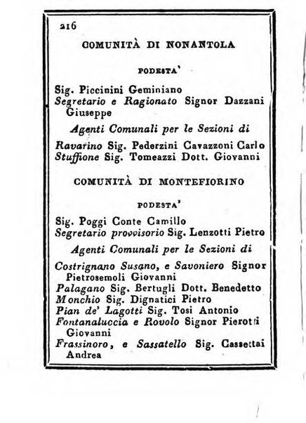 Almanacco di corte