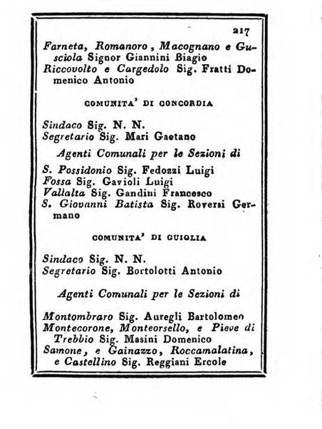 Almanacco di corte