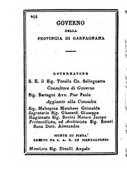 Almanacco di corte