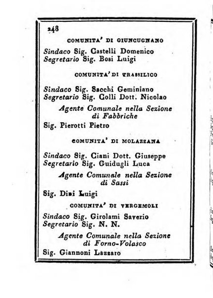 Almanacco di corte