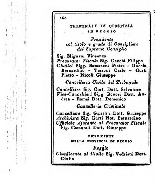 Almanacco di corte