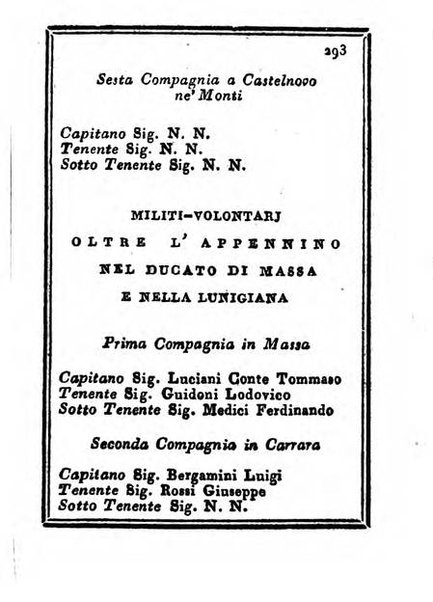 Almanacco di corte