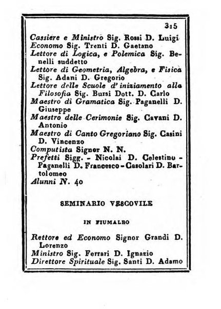 Almanacco di corte