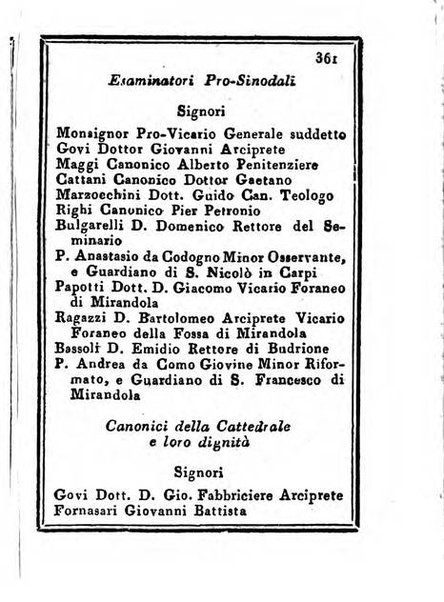 Almanacco di corte