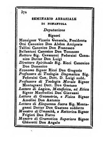 Almanacco di corte