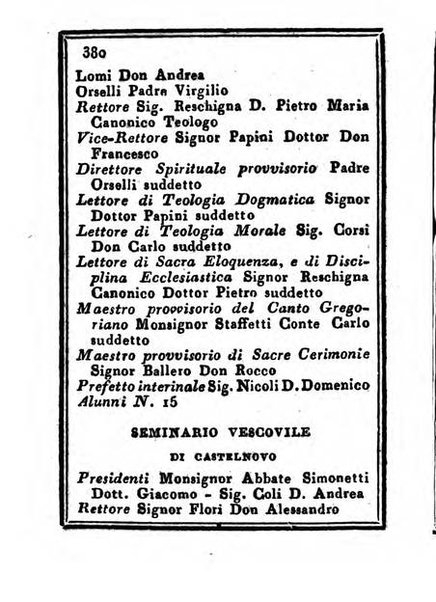 Almanacco di corte